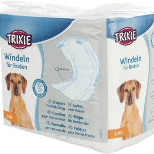 Günstig Sparpaket 2 x Trixie Windeln für Rüden Hunde Hygiene Inkontinenz Markieren L - XL